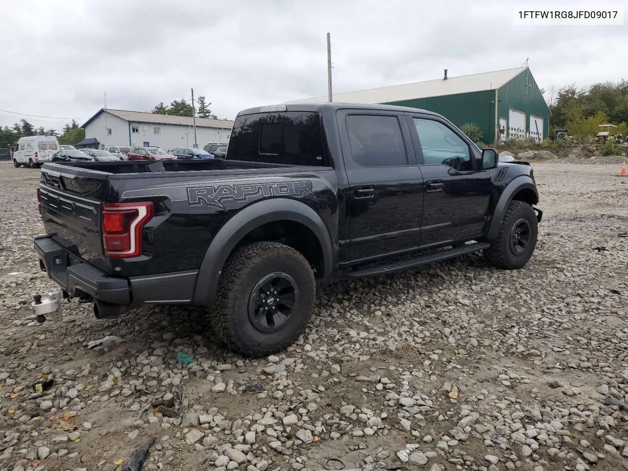 2018 Ford F150 Raptor VIN: 1FTFW1RG8JFD09017 Lot: 72277994