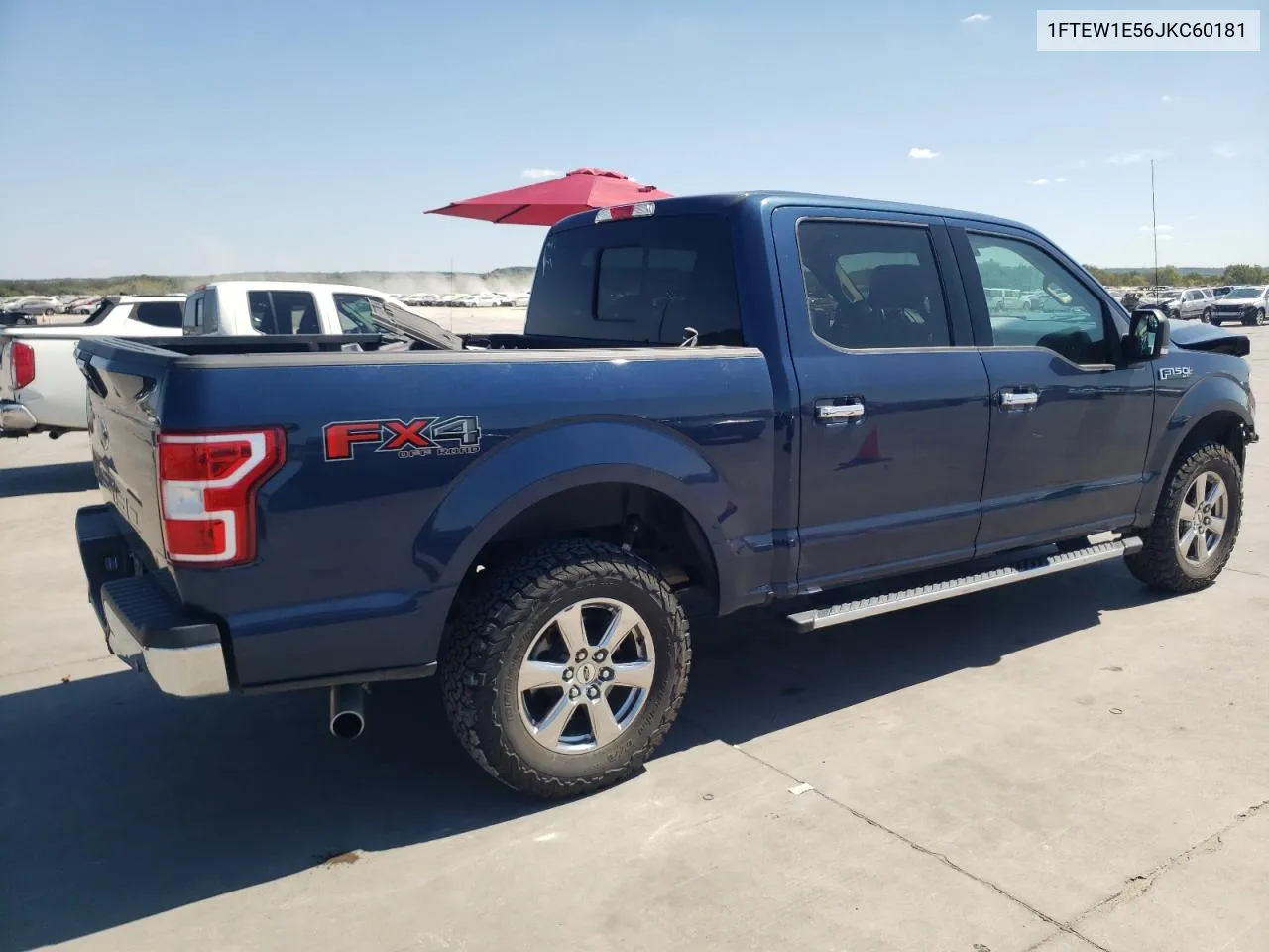 2018 Ford F150 Supercrew VIN: 1FTEW1E56JKC60181 Lot: 72315944