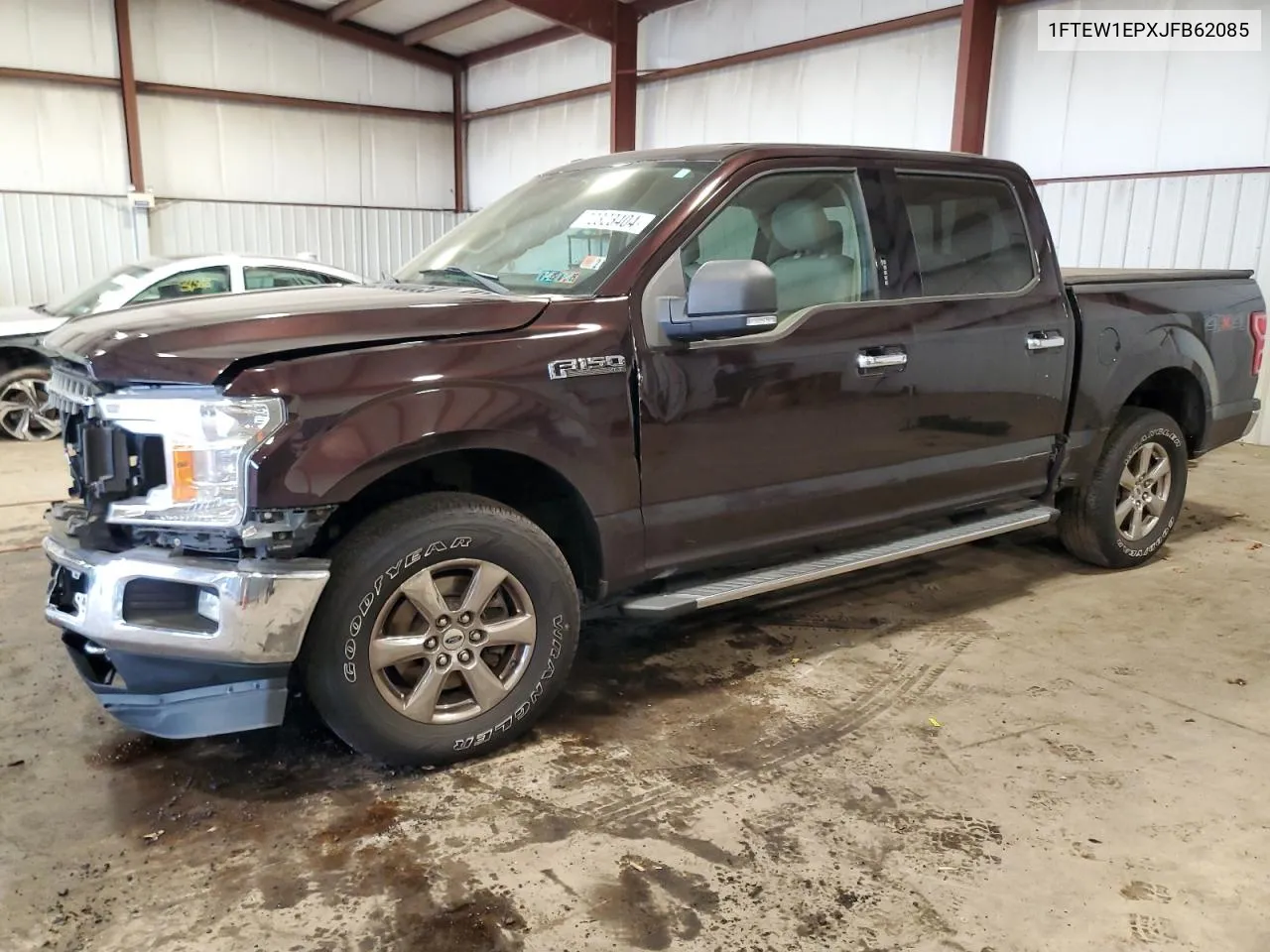 2018 Ford F150 Supercrew VIN: 1FTEW1EPXJFB62085 Lot: 72323404