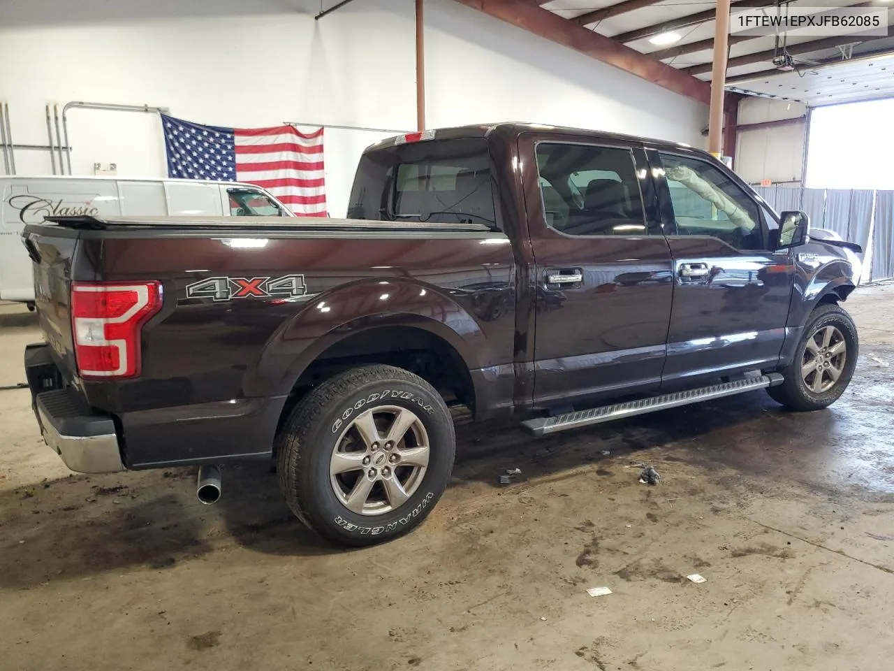 2018 Ford F150 Supercrew VIN: 1FTEW1EPXJFB62085 Lot: 72323404