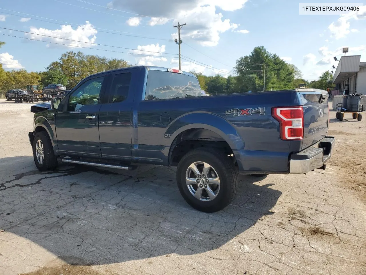 2018 Ford F150 Super Cab VIN: 1FTEX1EPXJKG09406 Lot: 72366284