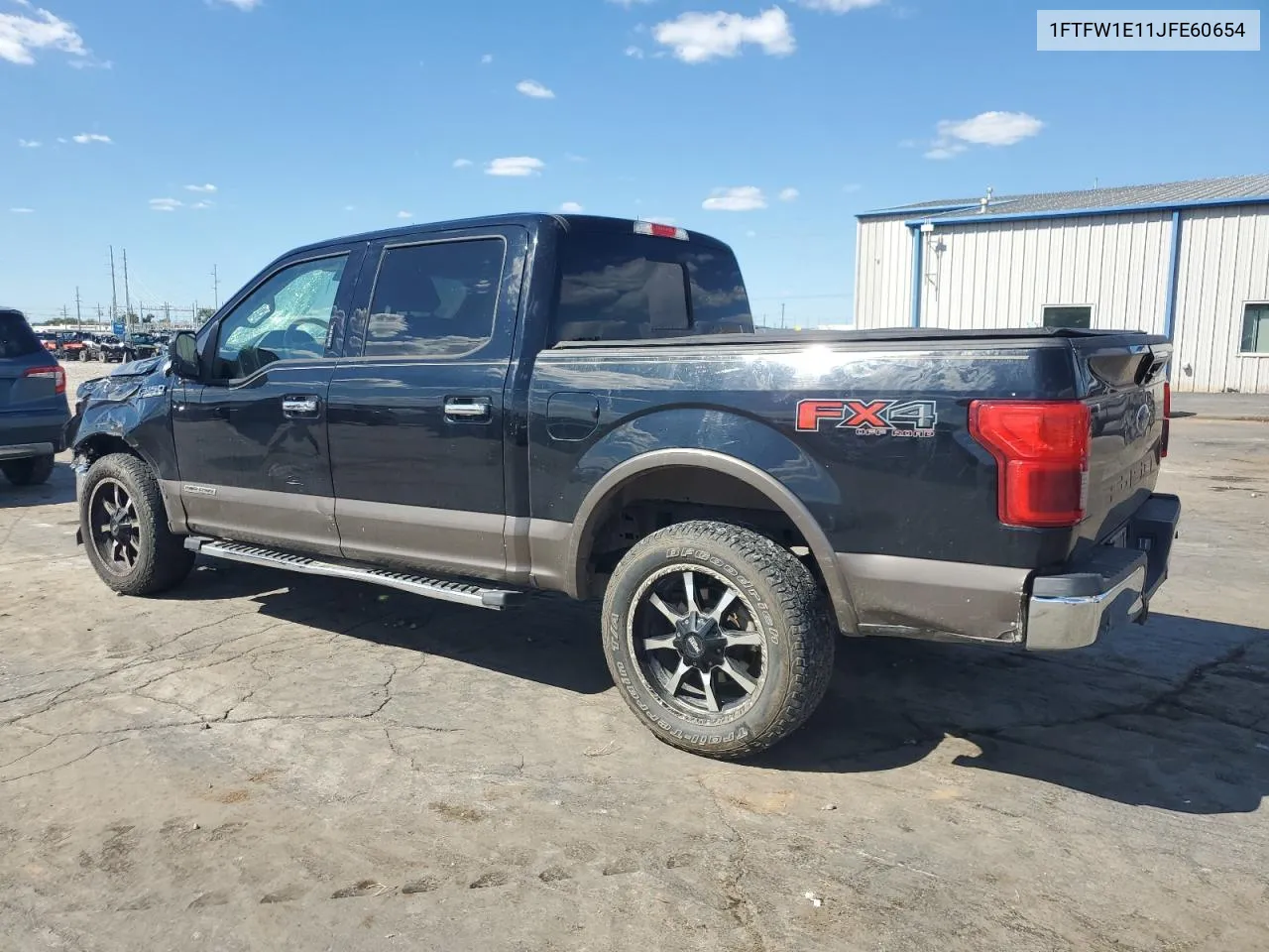 2018 Ford F150 Supercrew VIN: 1FTFW1E11JFE60654 Lot: 72379754