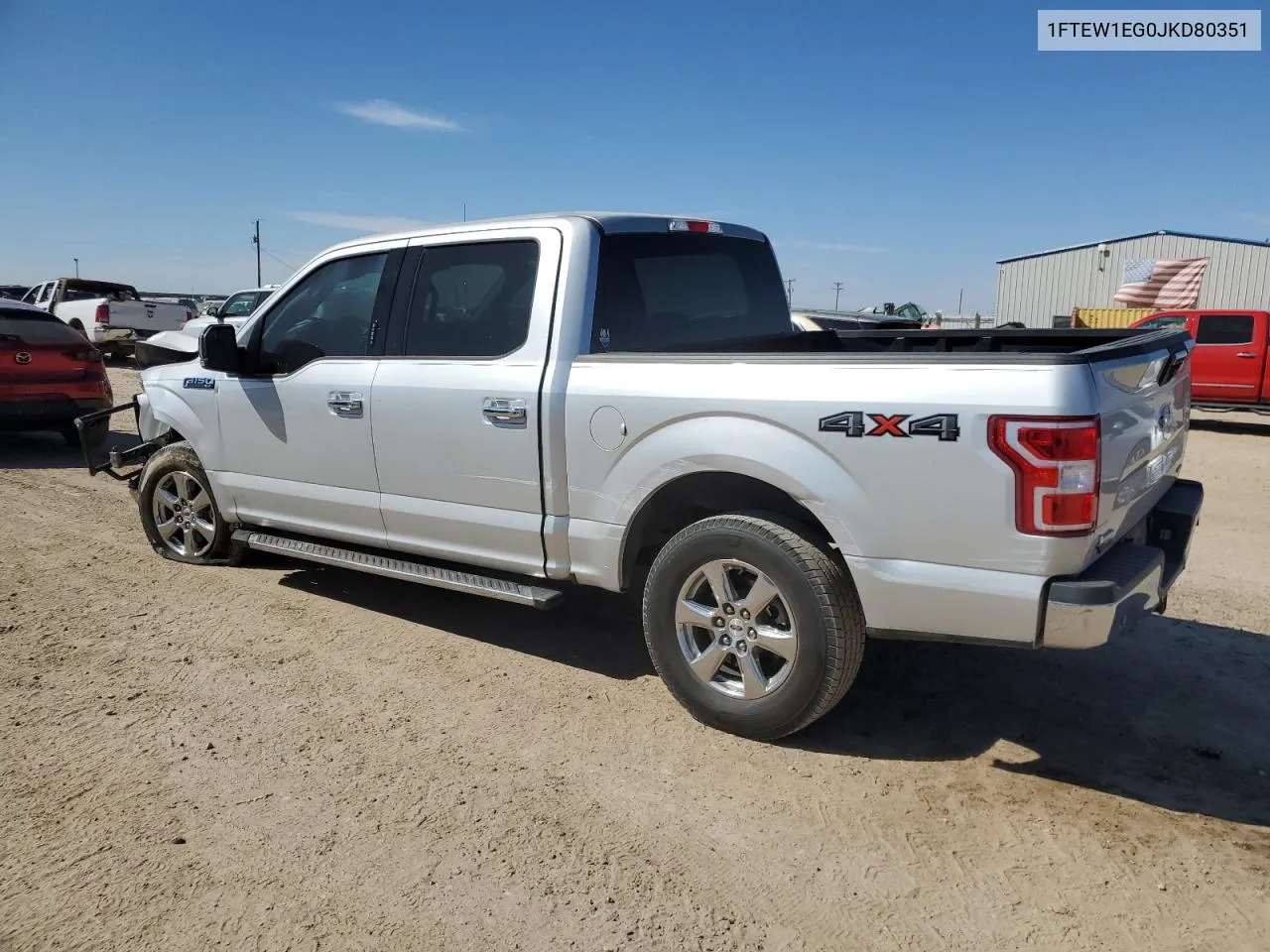 2018 Ford F150 Supercrew VIN: 1FTEW1EG0JKD80351 Lot: 72448264