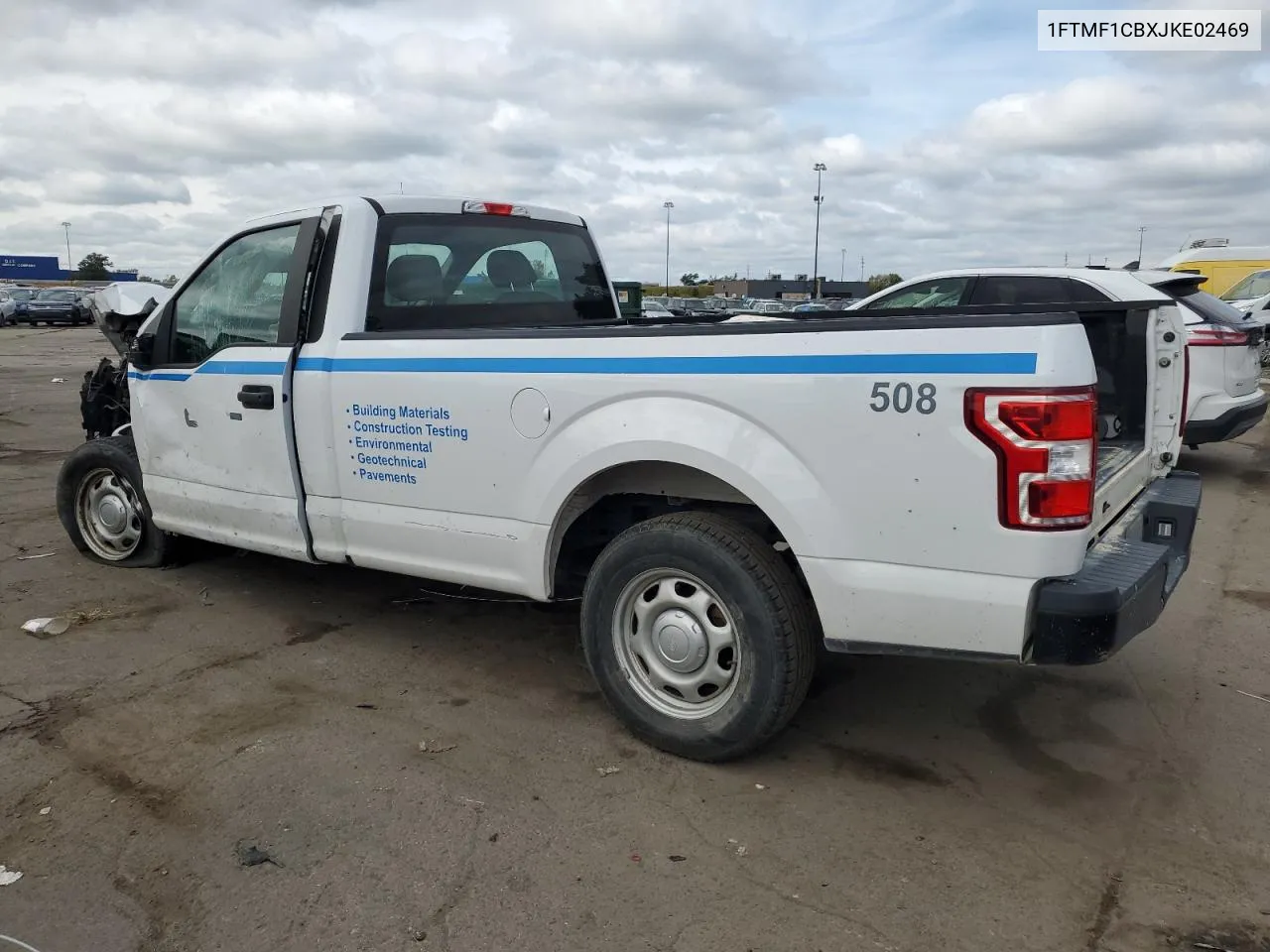 2018 Ford F150 VIN: 1FTMF1CBXJKE02469 Lot: 72457884