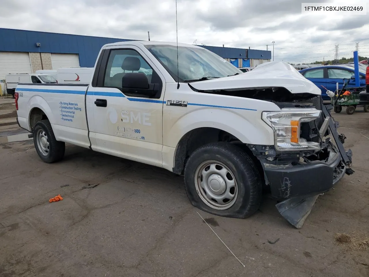 2018 Ford F150 VIN: 1FTMF1CBXJKE02469 Lot: 72457884