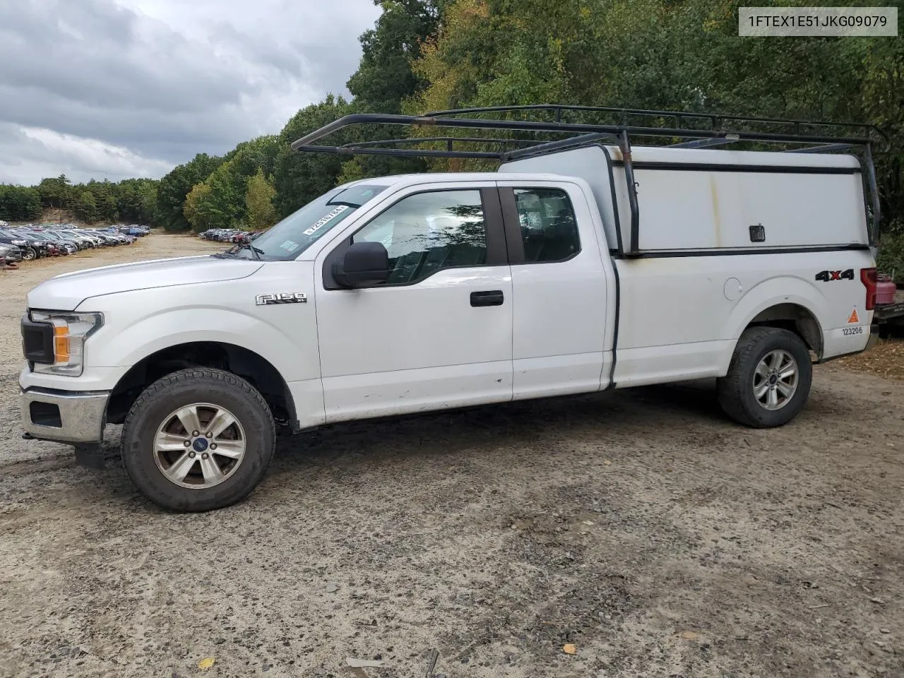 1FTEX1E51JKG09079 2018 Ford F150 Super Cab