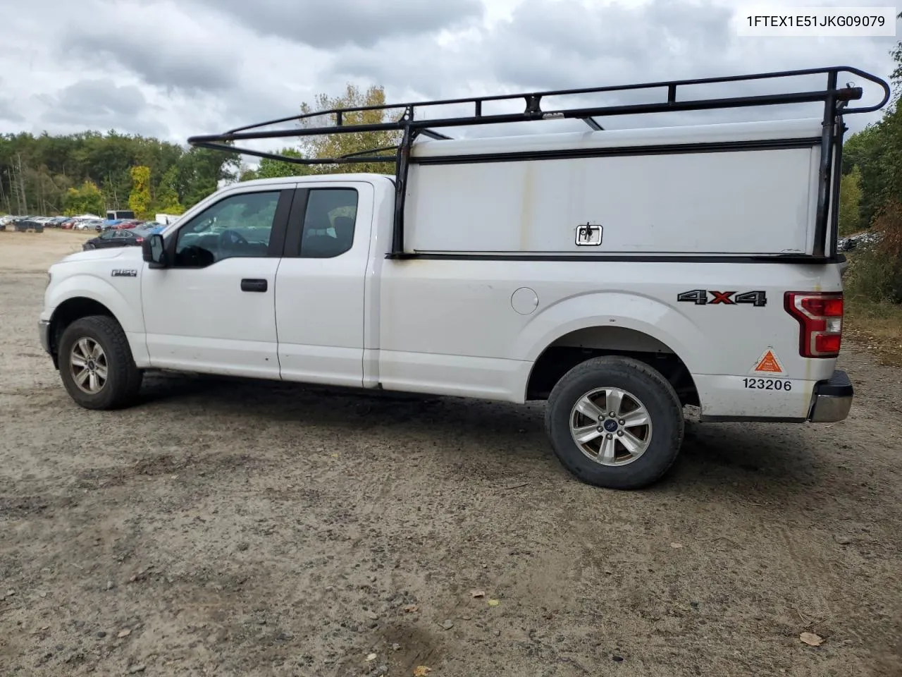 1FTEX1E51JKG09079 2018 Ford F150 Super Cab