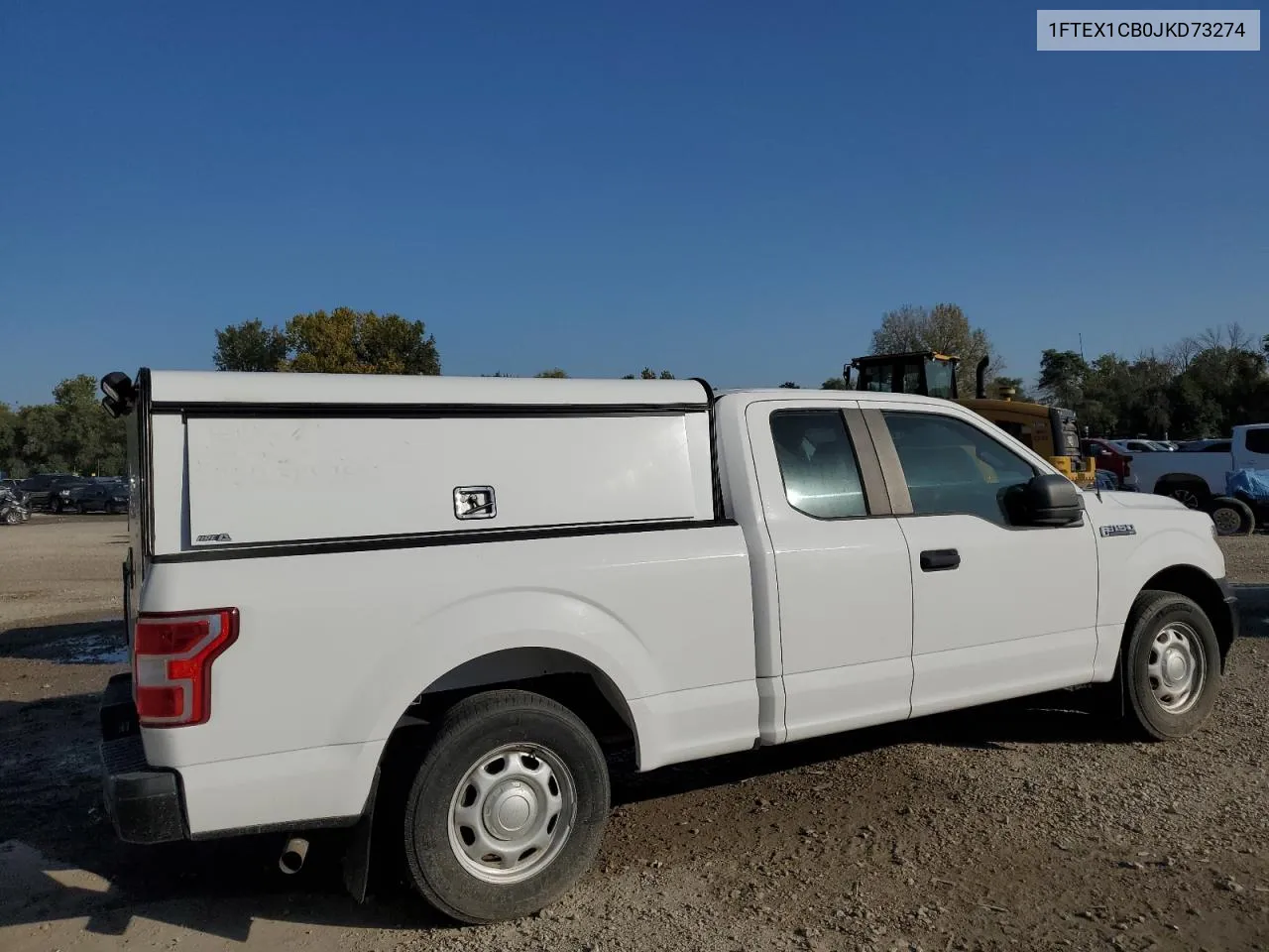 2018 Ford F150 Super Cab VIN: 1FTEX1CB0JKD73274 Lot: 72546954