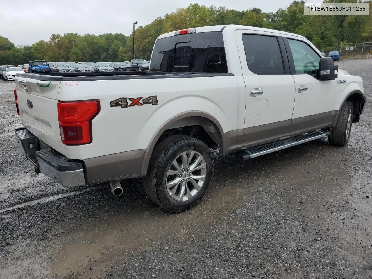 2018 Ford F150 Supercrew VIN: 1FTEW1E55JFC11255 Lot: 72594724