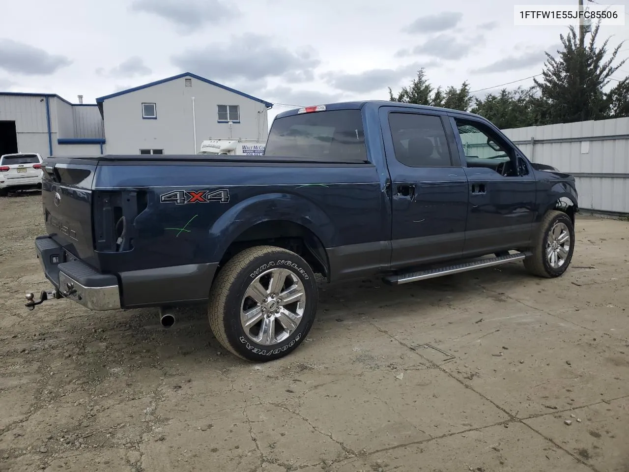 2018 Ford F150 Supercrew VIN: 1FTFW1E55JFC85506 Lot: 72603454