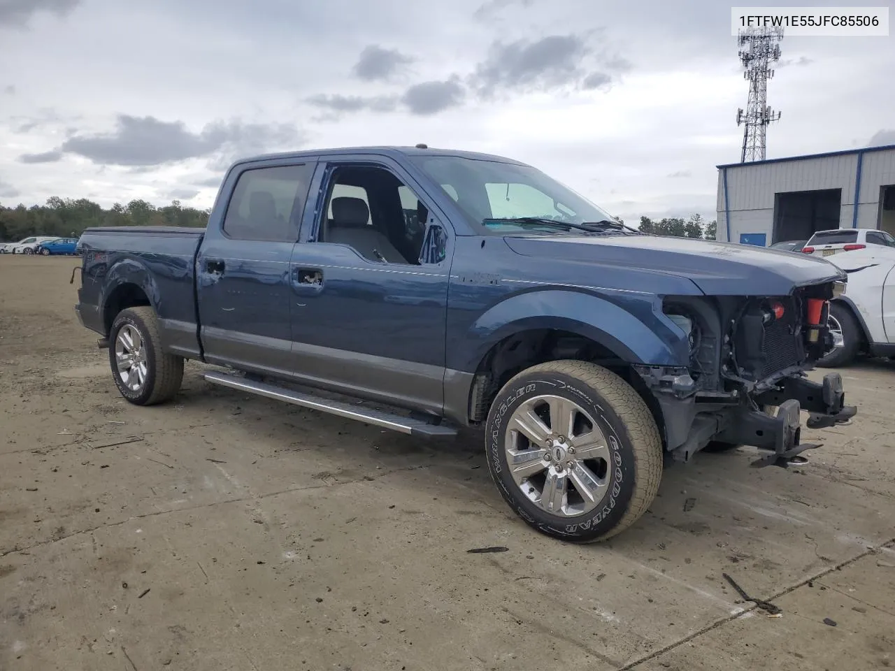 2018 Ford F150 Supercrew VIN: 1FTFW1E55JFC85506 Lot: 72603454