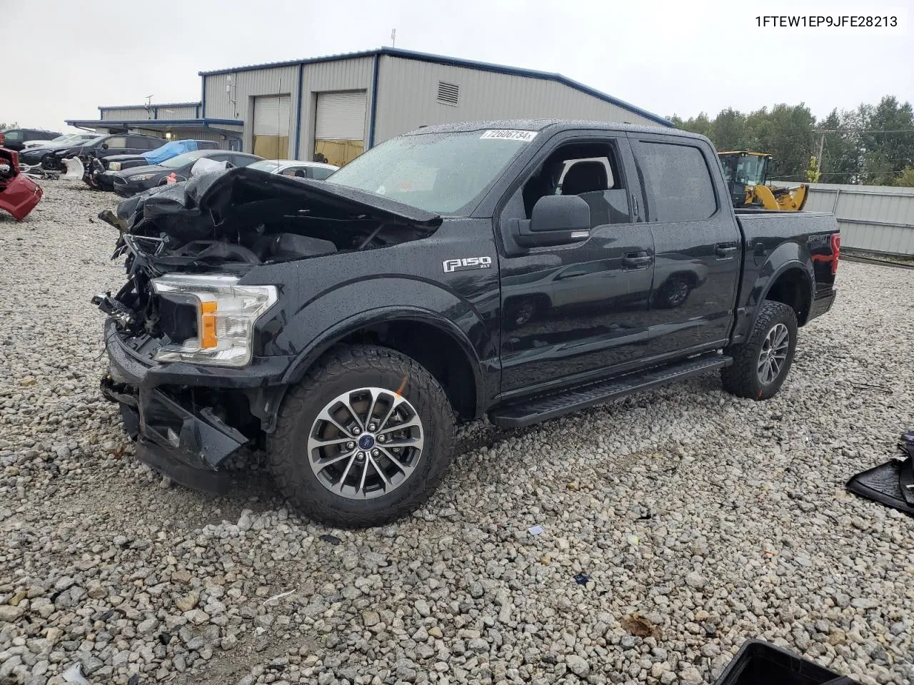 2018 Ford F150 Supercrew VIN: 1FTEW1EP9JFE28213 Lot: 72606734