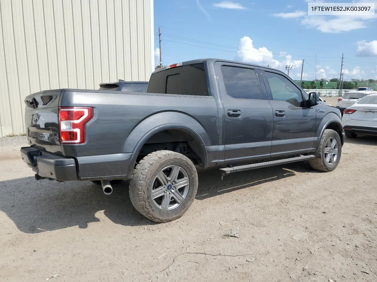 2018 Ford F150 Supercrew VIN: 1FTEW1E52JKG03097 Lot: 72613934