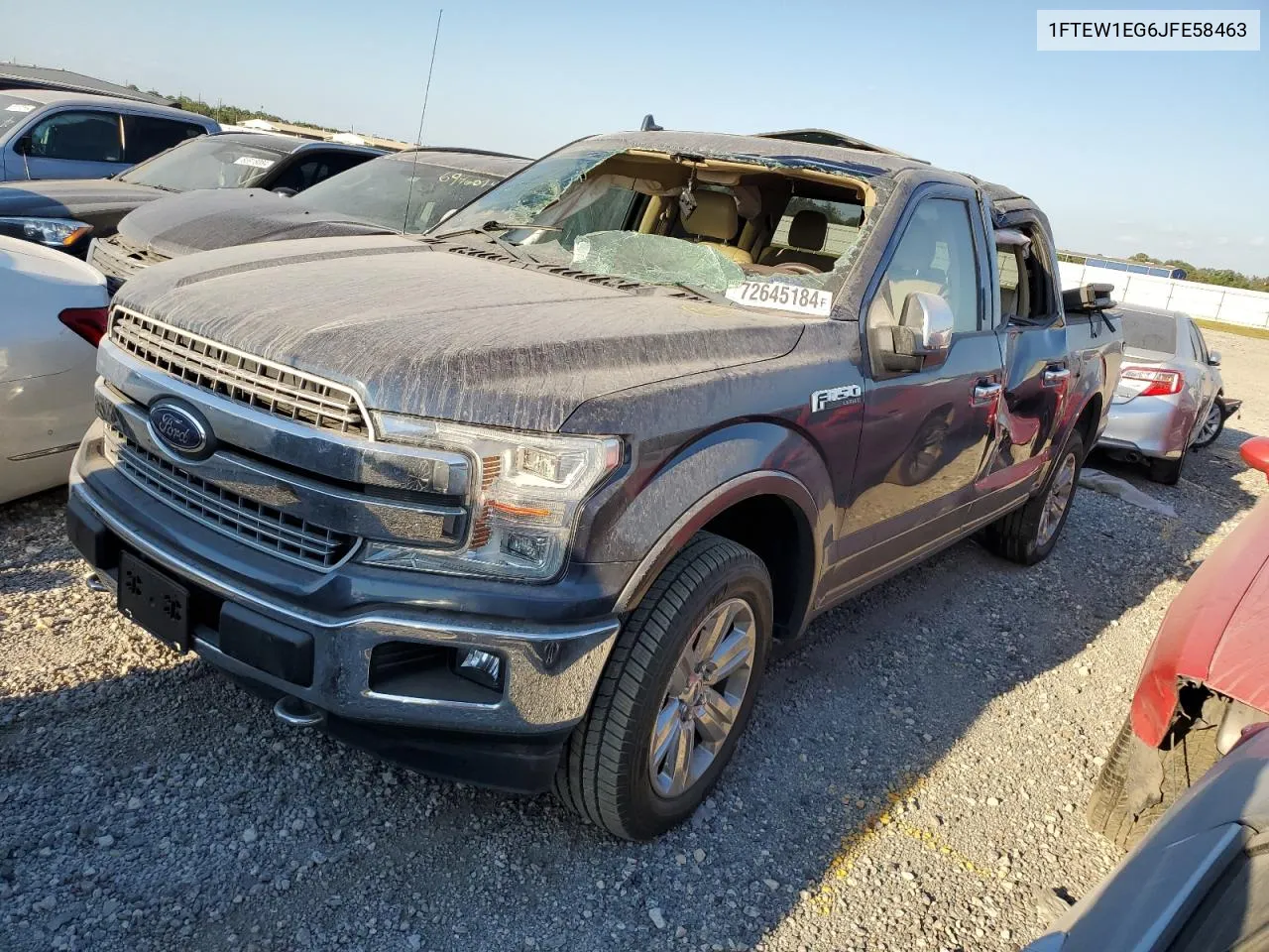 1FTEW1EG6JFE58463 2018 Ford F150 Supercrew