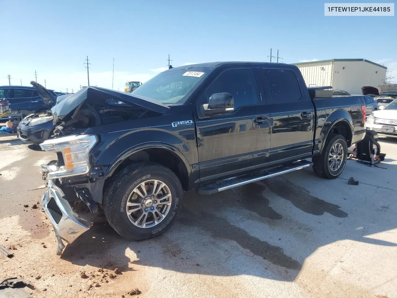 2018 Ford F150 Supercrew VIN: 1FTEW1EP1JKE44185 Lot: 72812464