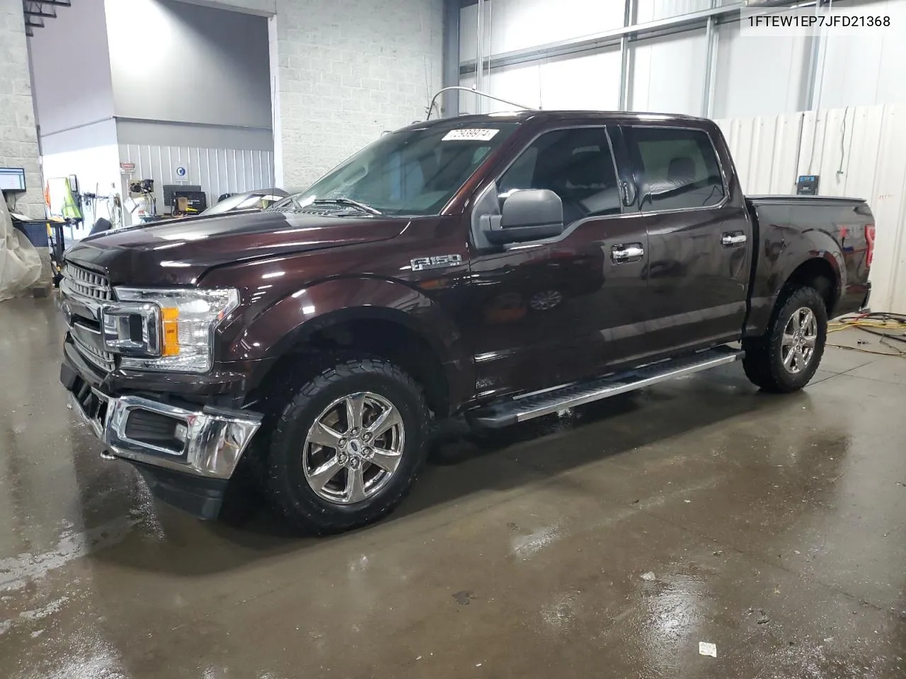 2018 Ford F150 Supercrew VIN: 1FTEW1EP7JFD21368 Lot: 72939974