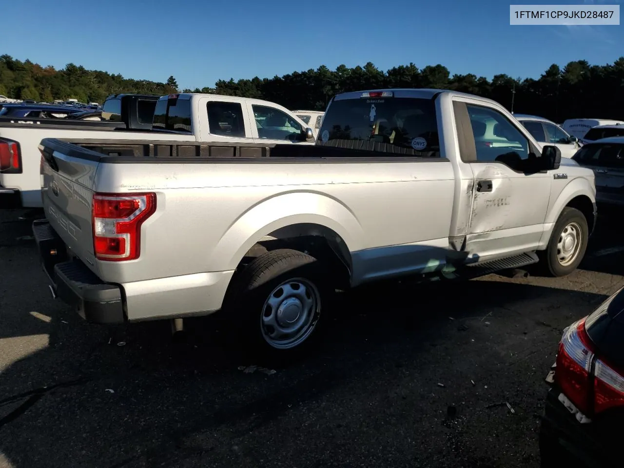 2018 Ford F150 VIN: 1FTMF1CP9JKD28487 Lot: 72974074