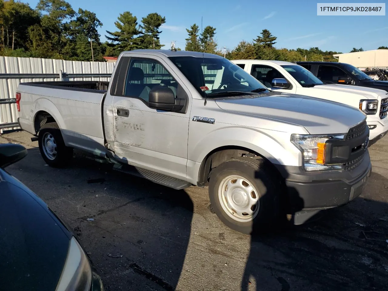 2018 Ford F150 VIN: 1FTMF1CP9JKD28487 Lot: 72974074