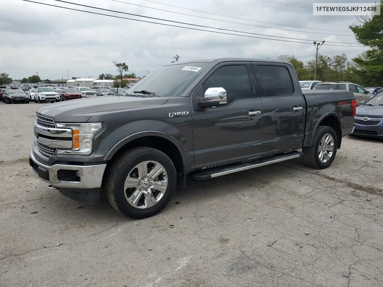 2018 Ford F150 Supercrew VIN: 1FTEW1EG5JKF12438 Lot: 73118544