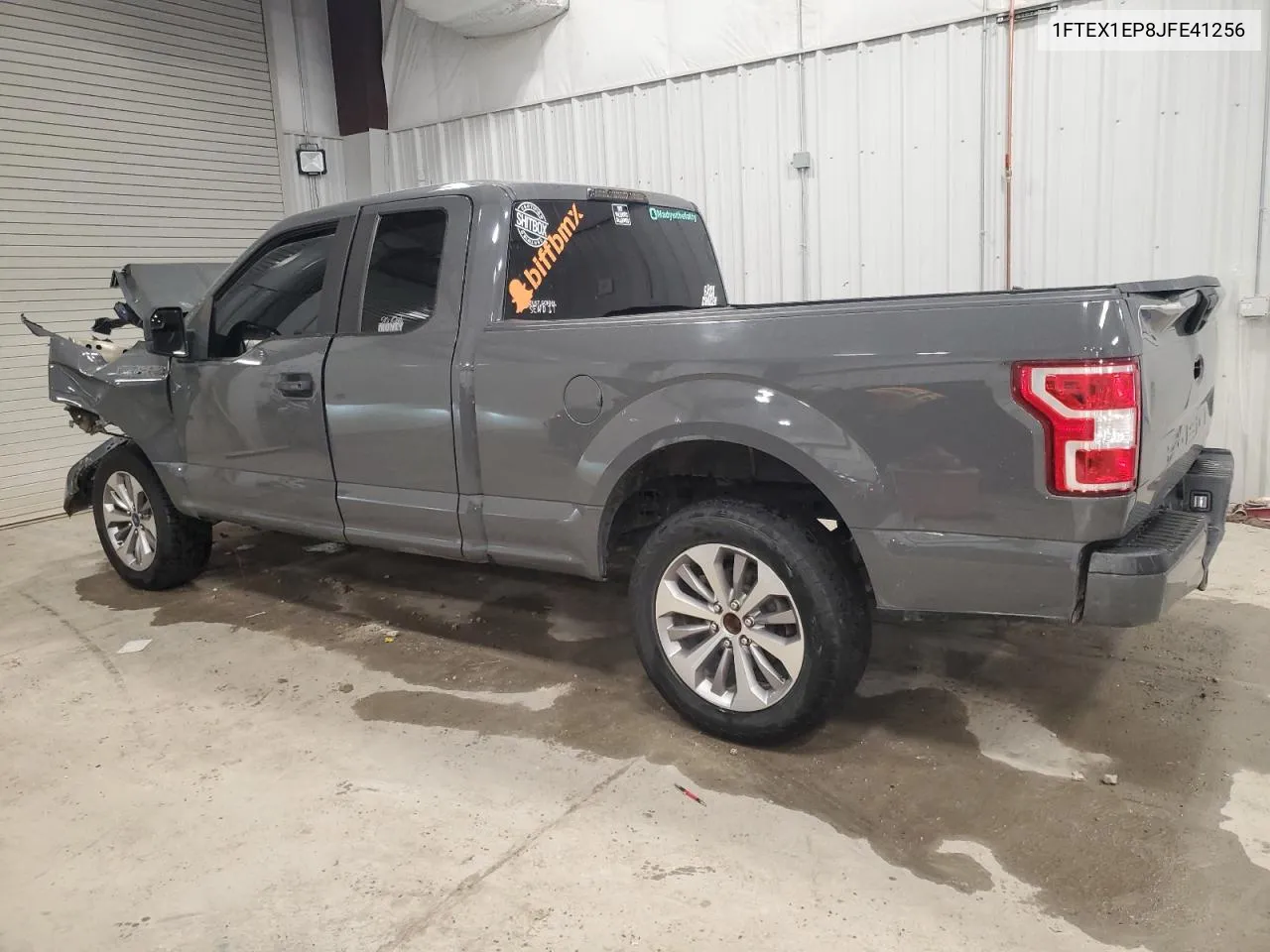 2018 Ford F150 Super Cab VIN: 1FTEX1EP8JFE41256 Lot: 73141194