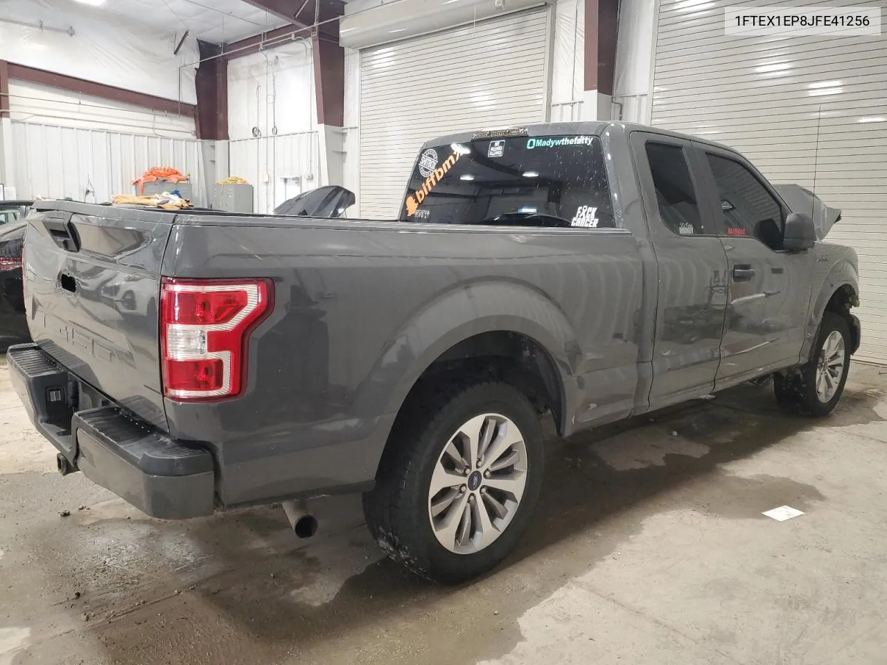 2018 Ford F150 Super Cab VIN: 1FTEX1EP8JFE41256 Lot: 73141194