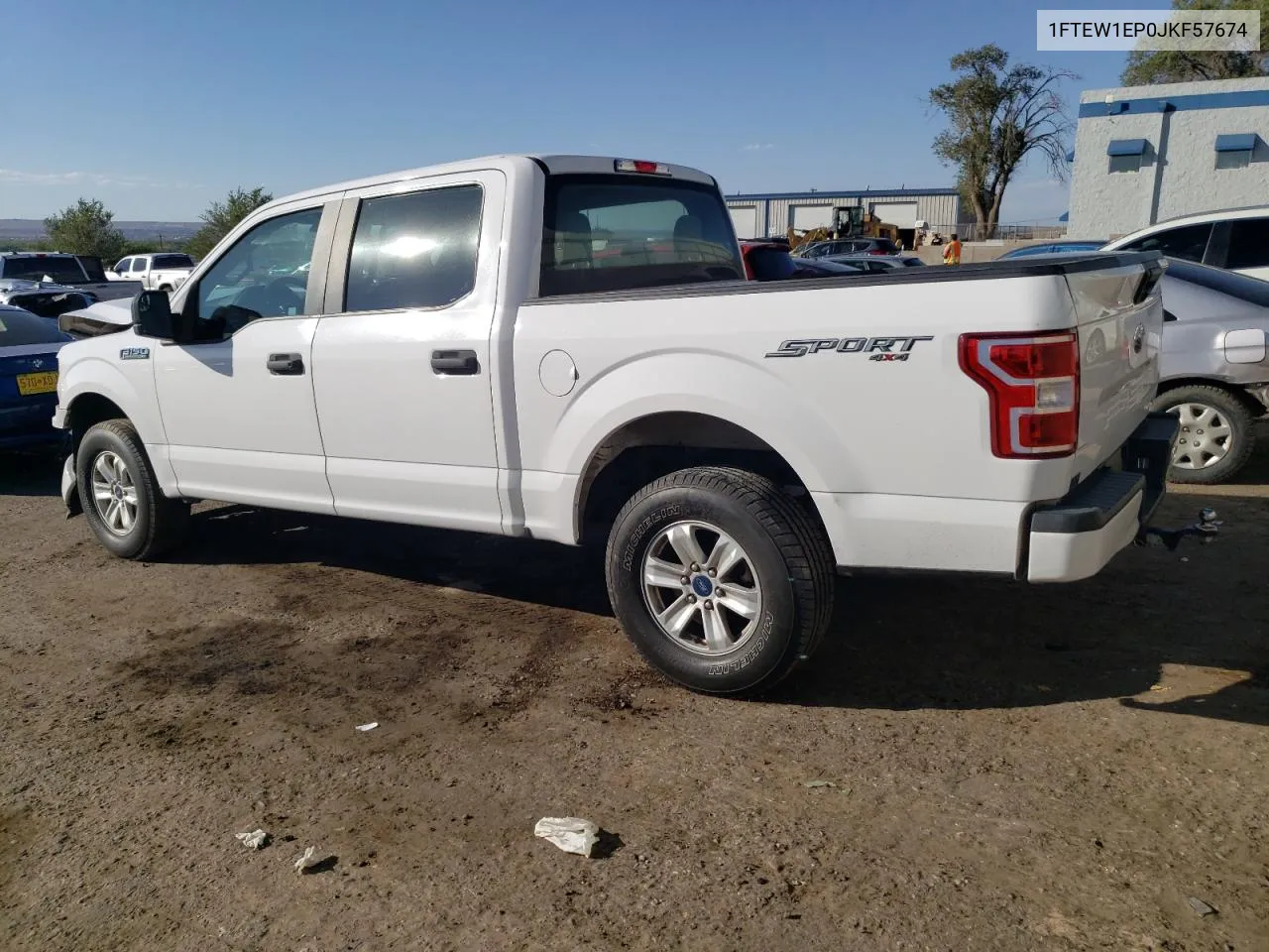 2018 Ford F150 Supercrew VIN: 1FTEW1EP0JKF57674 Lot: 73151234