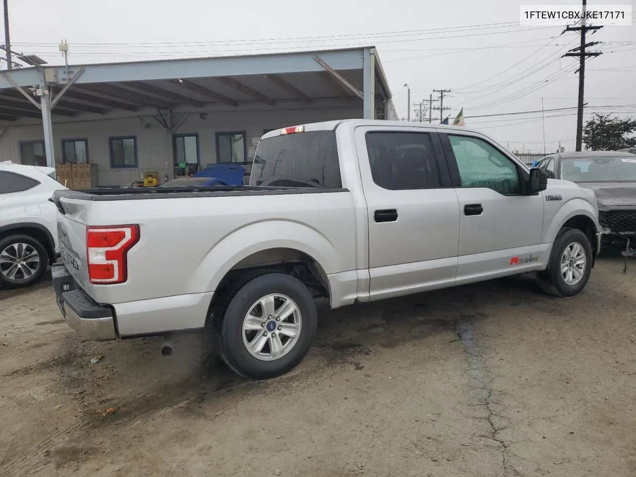 2018 Ford F150 Supercrew VIN: 1FTEW1CBXJKE17171 Lot: 73172834