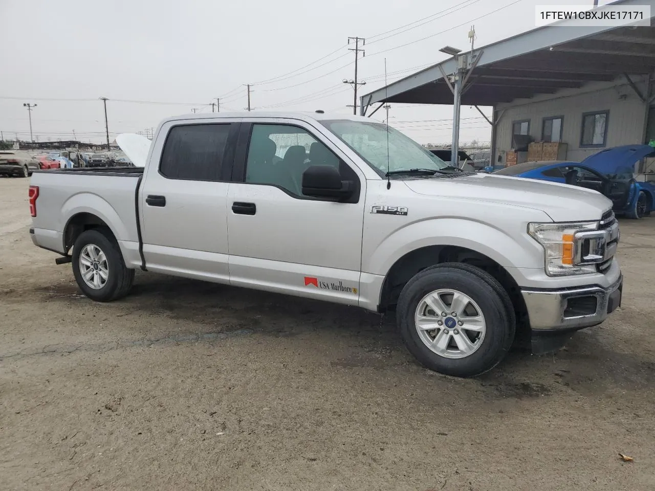 2018 Ford F150 Supercrew VIN: 1FTEW1CBXJKE17171 Lot: 73172834