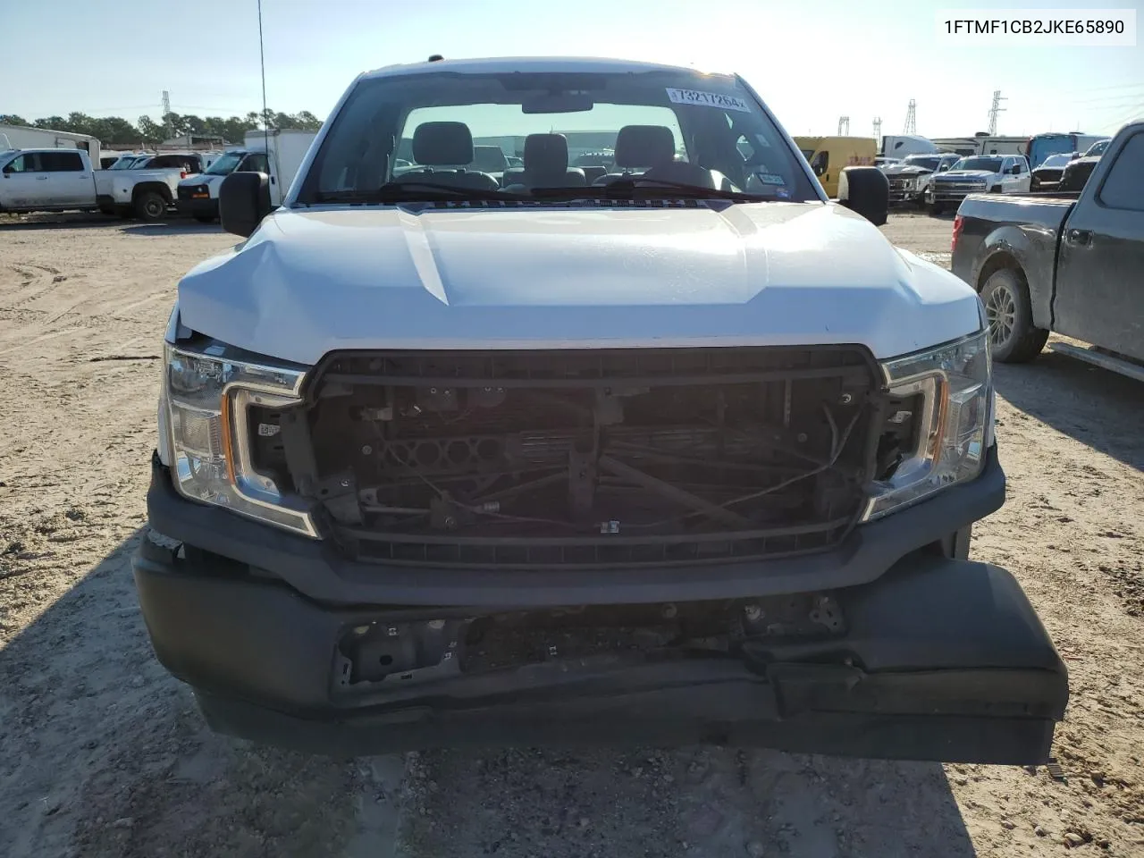 2018 Ford F150 VIN: 1FTMF1CB2JKE65890 Lot: 73217264