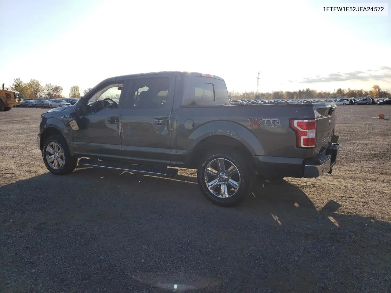 2018 Ford F150 Supercrew VIN: 1FTEW1E52JFA24572 Lot: 73265733