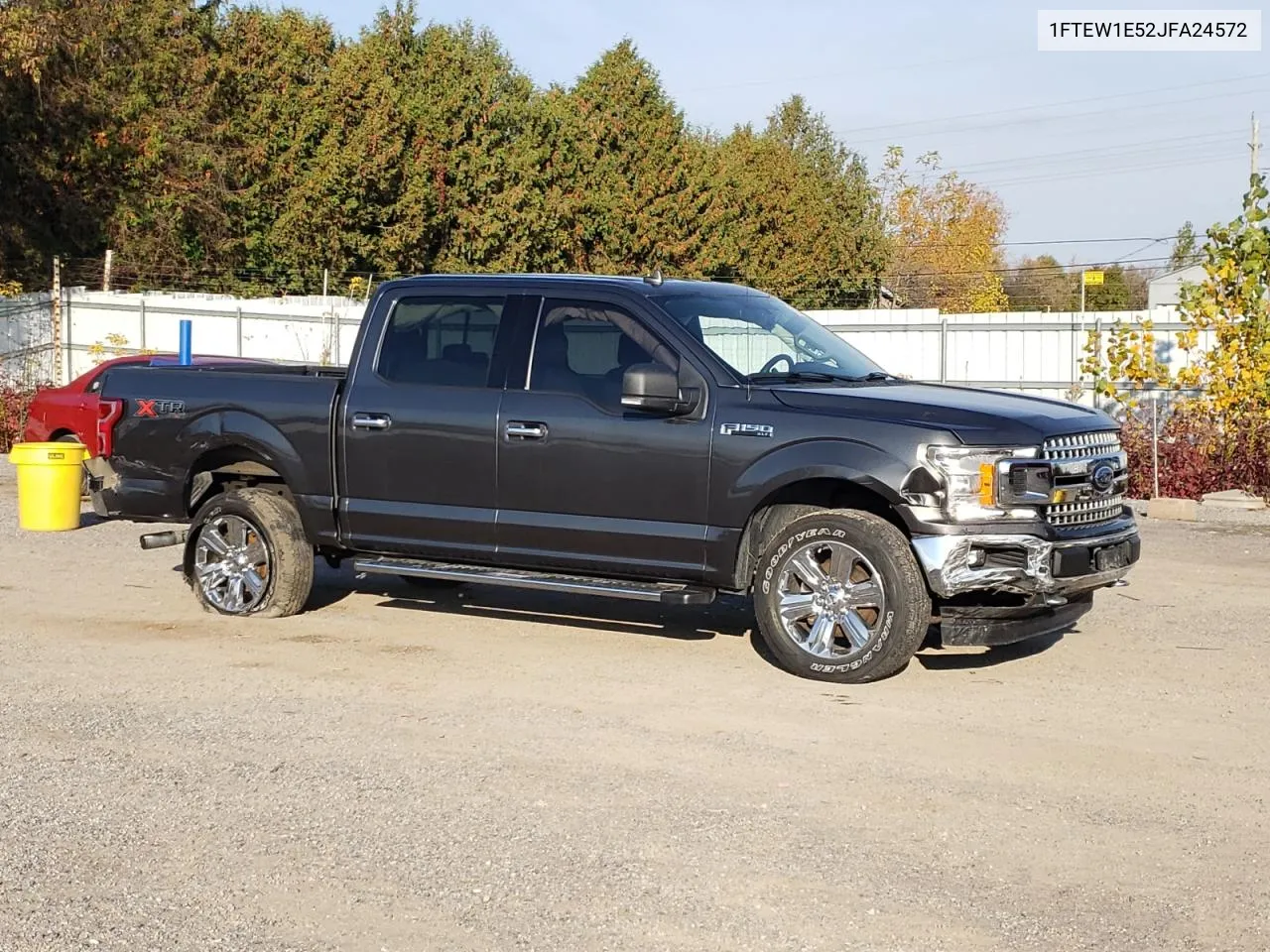 2018 Ford F150 Supercrew VIN: 1FTEW1E52JFA24572 Lot: 73265733