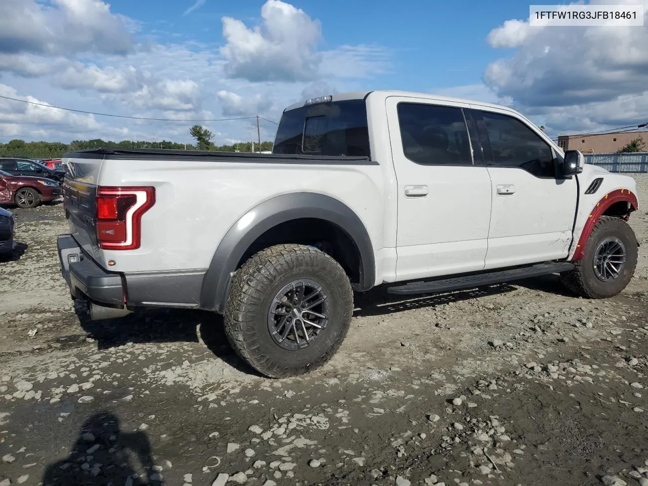 2018 Ford F150 Raptor VIN: 1FTFW1RG3JFB18461 Lot: 73331804