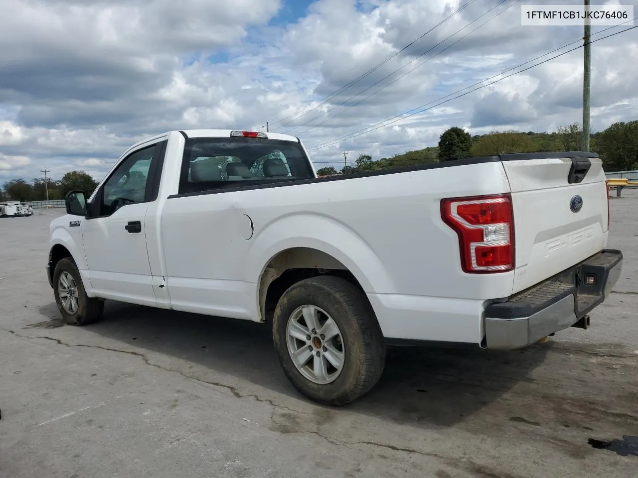 2018 Ford F150 VIN: 1FTMF1CB1JKC76406 Lot: 73337004