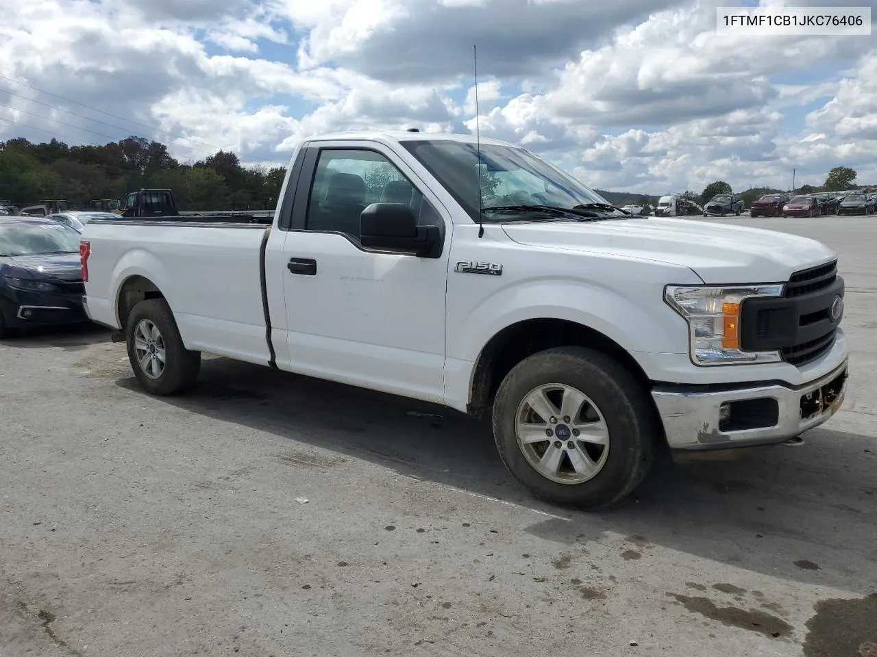 2018 Ford F150 VIN: 1FTMF1CB1JKC76406 Lot: 73337004