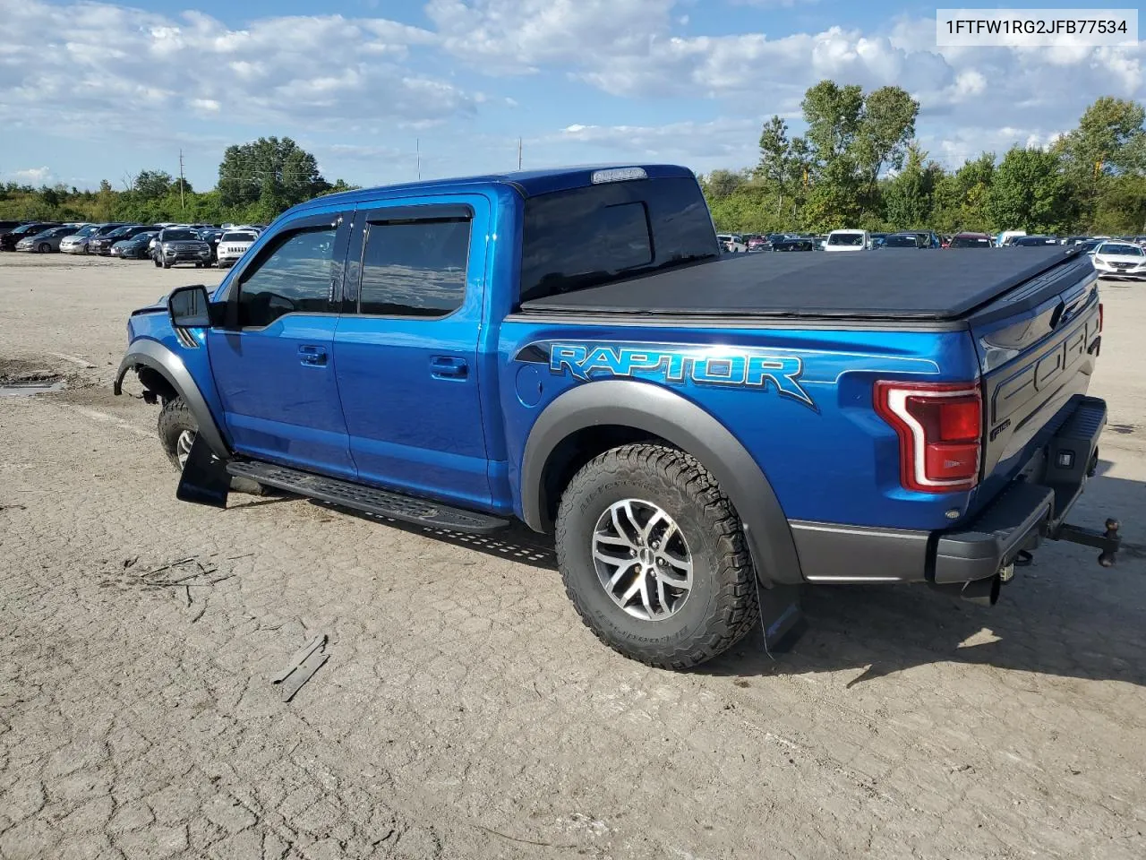 2018 Ford F150 Raptor VIN: 1FTFW1RG2JFB77534 Lot: 73343544