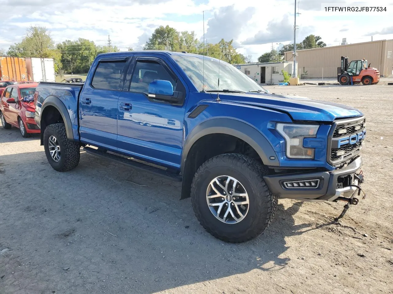 2018 Ford F150 Raptor VIN: 1FTFW1RG2JFB77534 Lot: 73343544