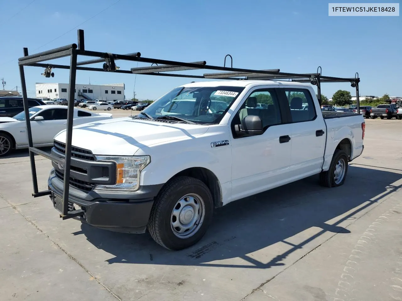 1FTEW1C51JKE18428 2018 Ford F150 Supercrew