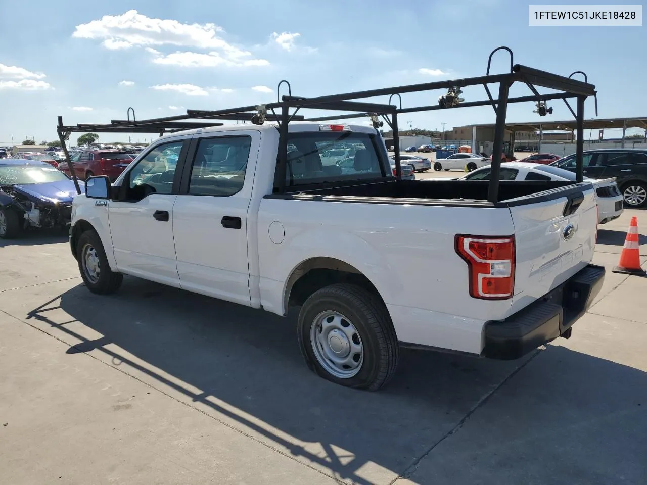 1FTEW1C51JKE18428 2018 Ford F150 Supercrew