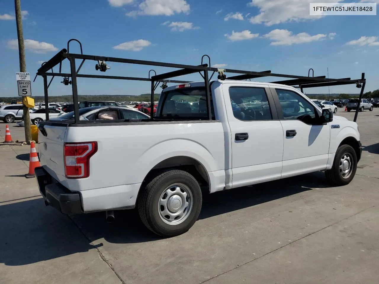 1FTEW1C51JKE18428 2018 Ford F150 Supercrew