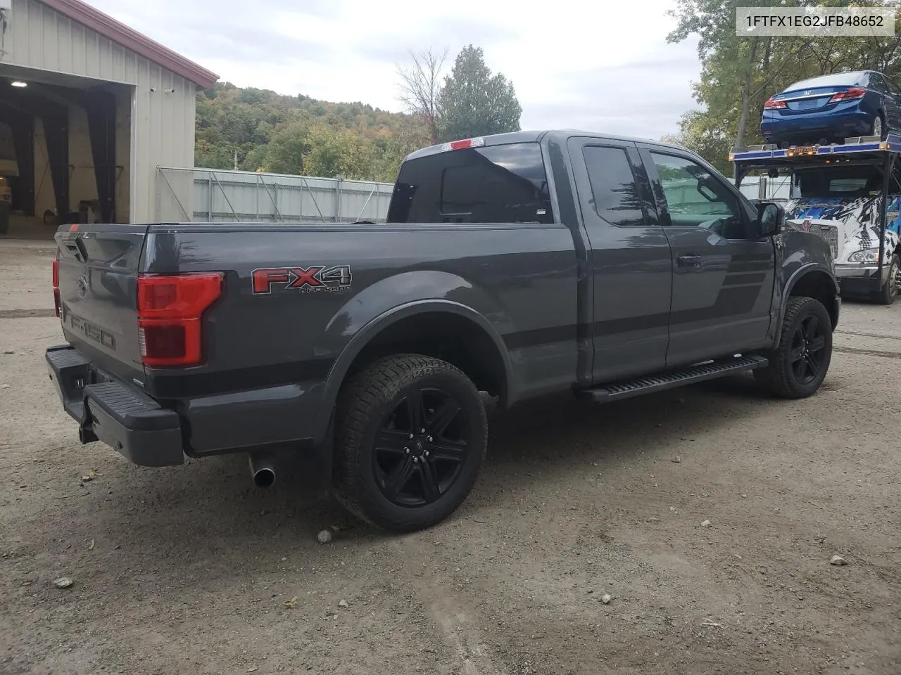 2018 Ford F150 Super Cab VIN: 1FTFX1EG2JFB48652 Lot: 73369914