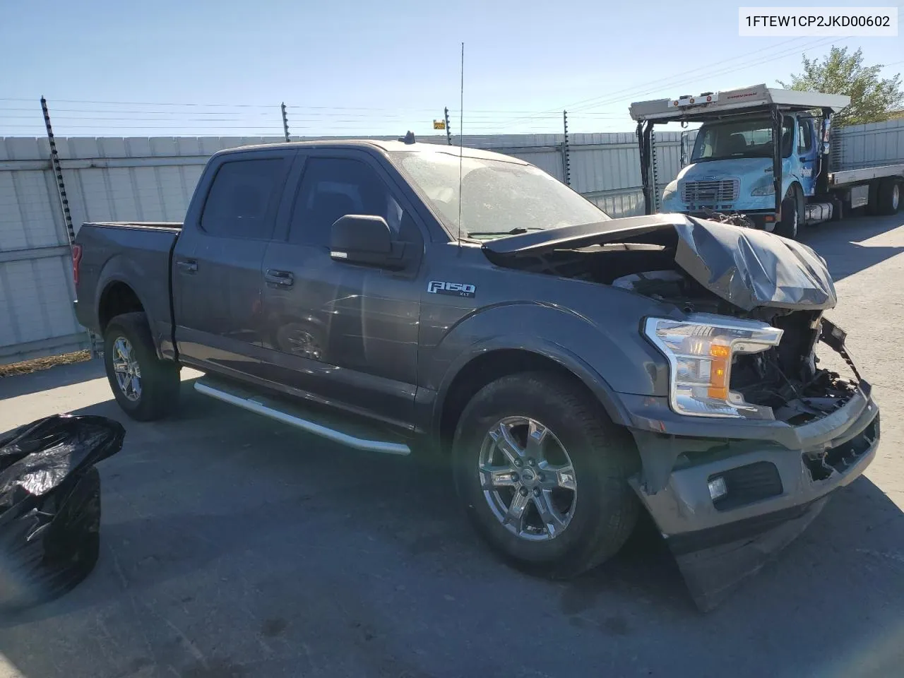 2018 Ford F150 Supercrew VIN: 1FTEW1CP2JKD00602 Lot: 73370584