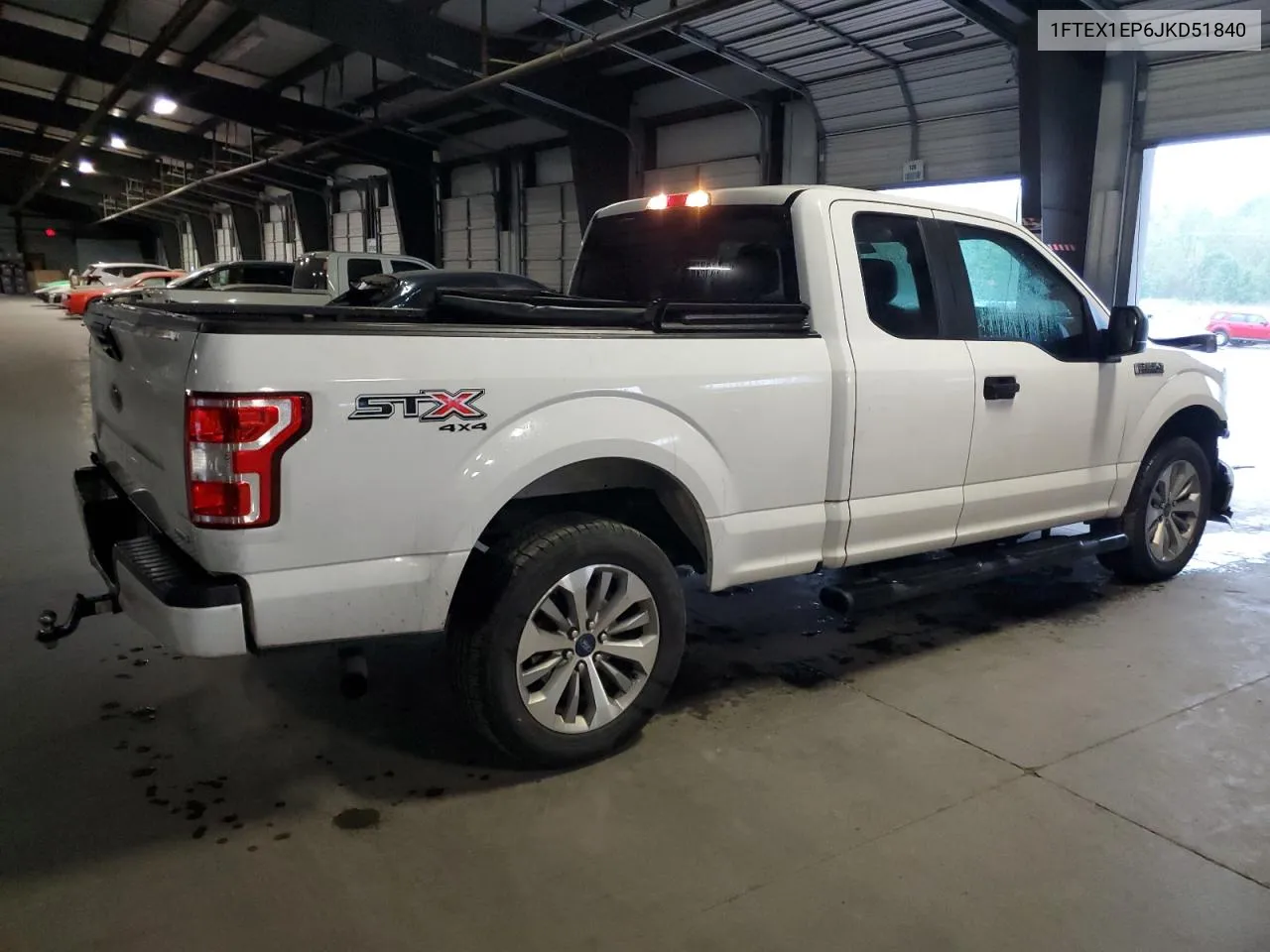 2018 Ford F150 Super Cab VIN: 1FTEX1EP6JKD51840 Lot: 73372124