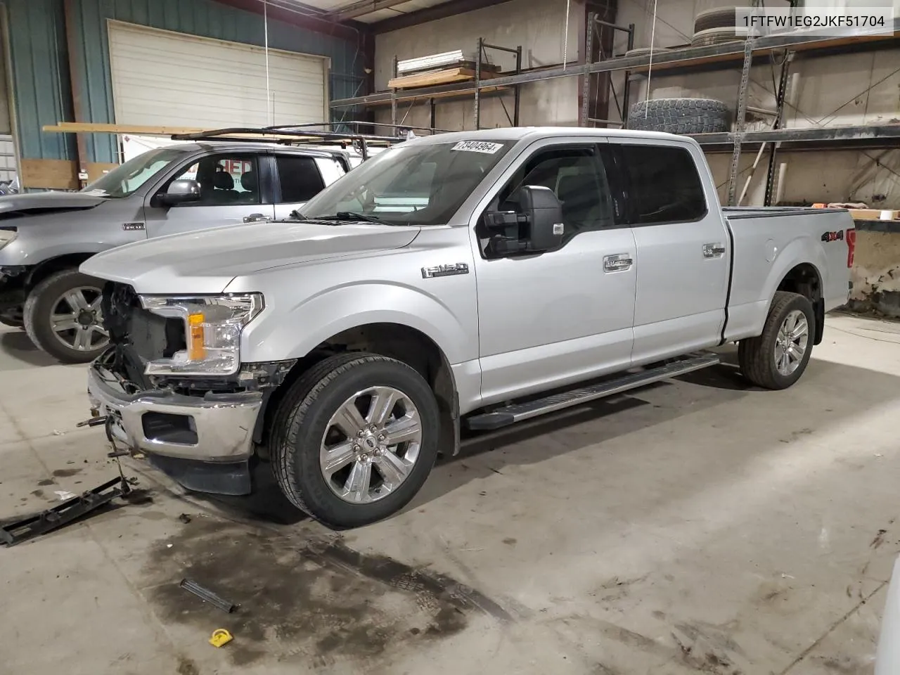 2018 Ford F150 Supercrew VIN: 1FTFW1EG2JKF51704 Lot: 73404964