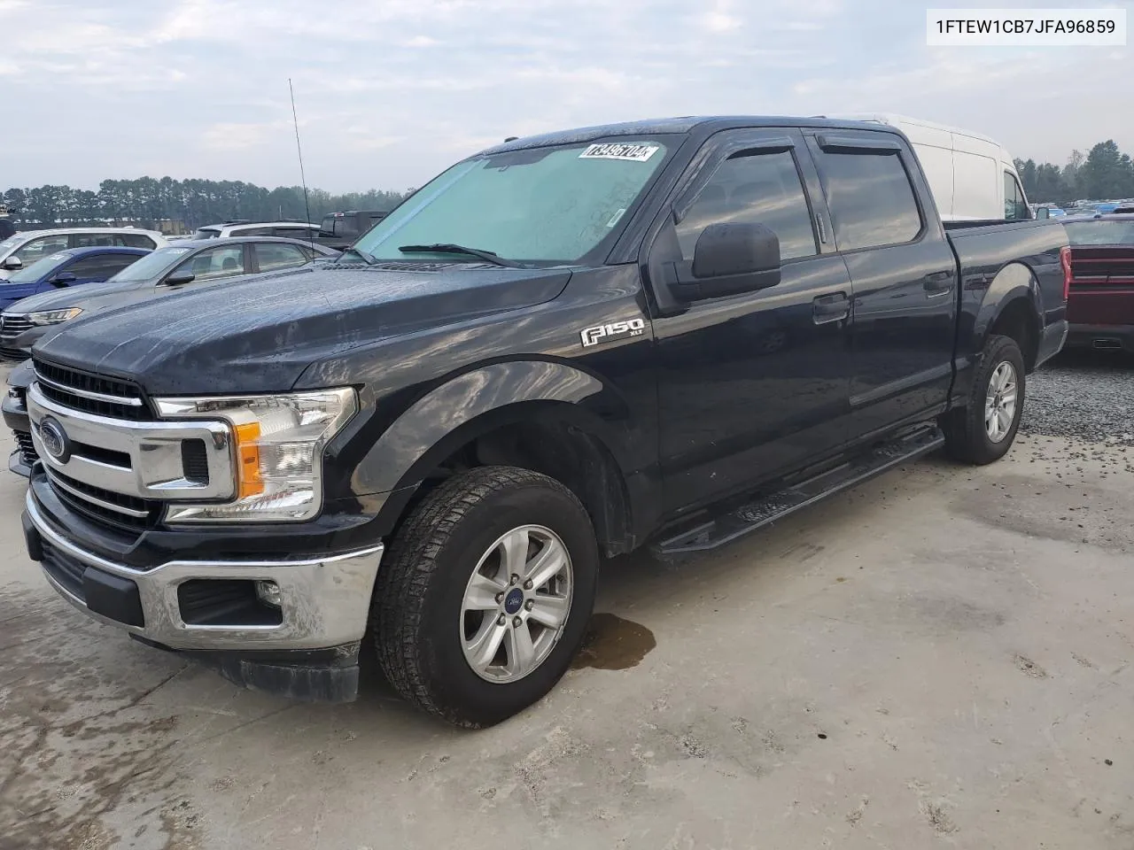 2018 Ford F150 Supercrew VIN: 1FTEW1CB7JFA96859 Lot: 73496704