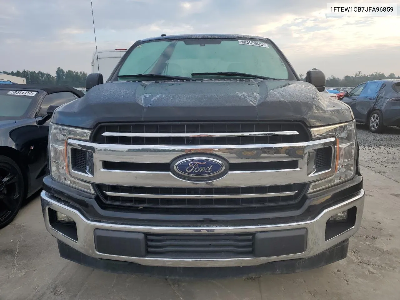 2018 Ford F150 Supercrew VIN: 1FTEW1CB7JFA96859 Lot: 73496704