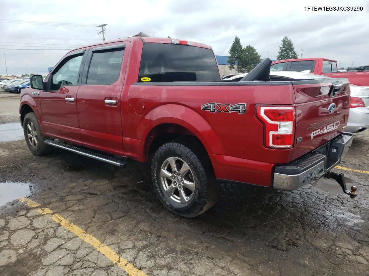 2018 Ford F150 Supercrew VIN: 1FTEW1EG3JKC39290 Lot: 73501584