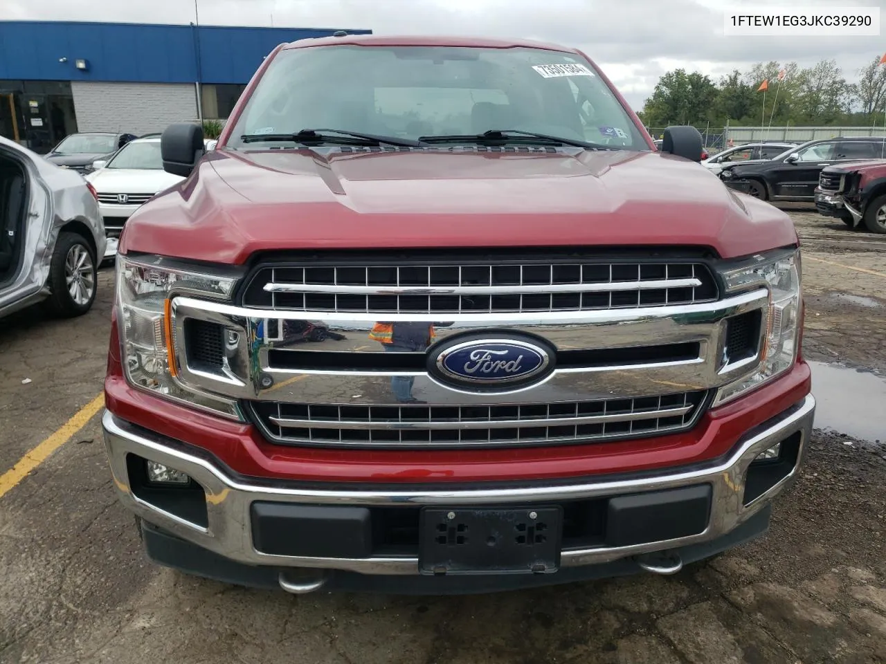 2018 Ford F150 Supercrew VIN: 1FTEW1EG3JKC39290 Lot: 73501584