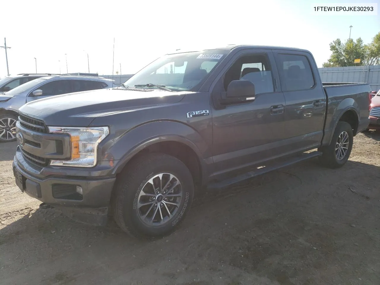 2018 Ford F150 Supercrew VIN: 1FTEW1EP0JKE30293 Lot: 73509144