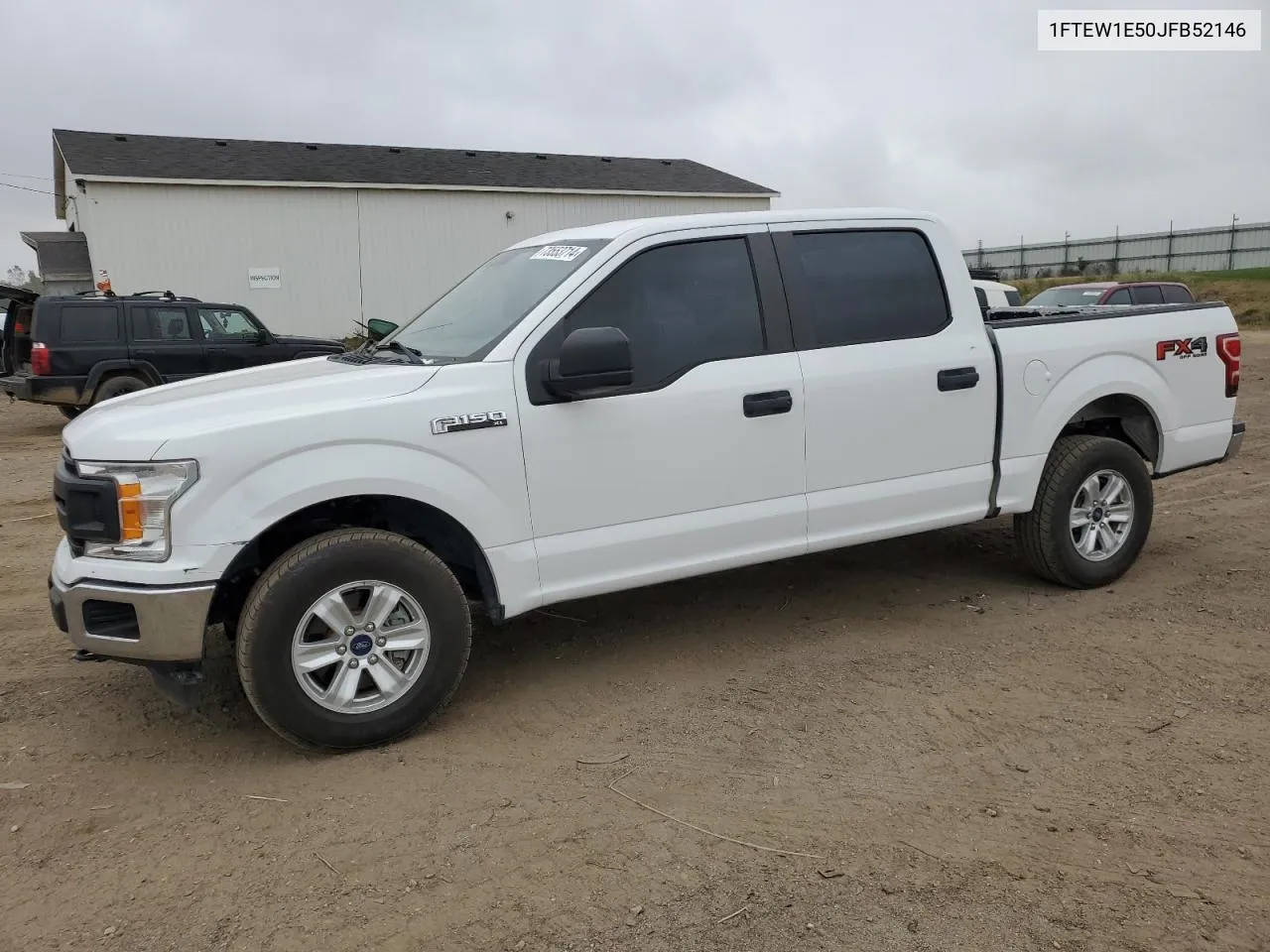 2018 Ford F150 Supercrew VIN: 1FTEW1E50JFB52146 Lot: 73553714