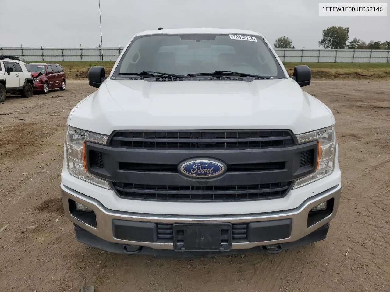 2018 Ford F150 Supercrew VIN: 1FTEW1E50JFB52146 Lot: 73553714